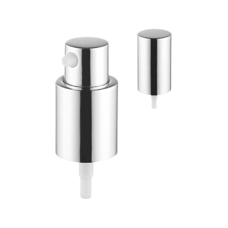 Behandlingspumpe for kosmetisk bruk av aluminium
